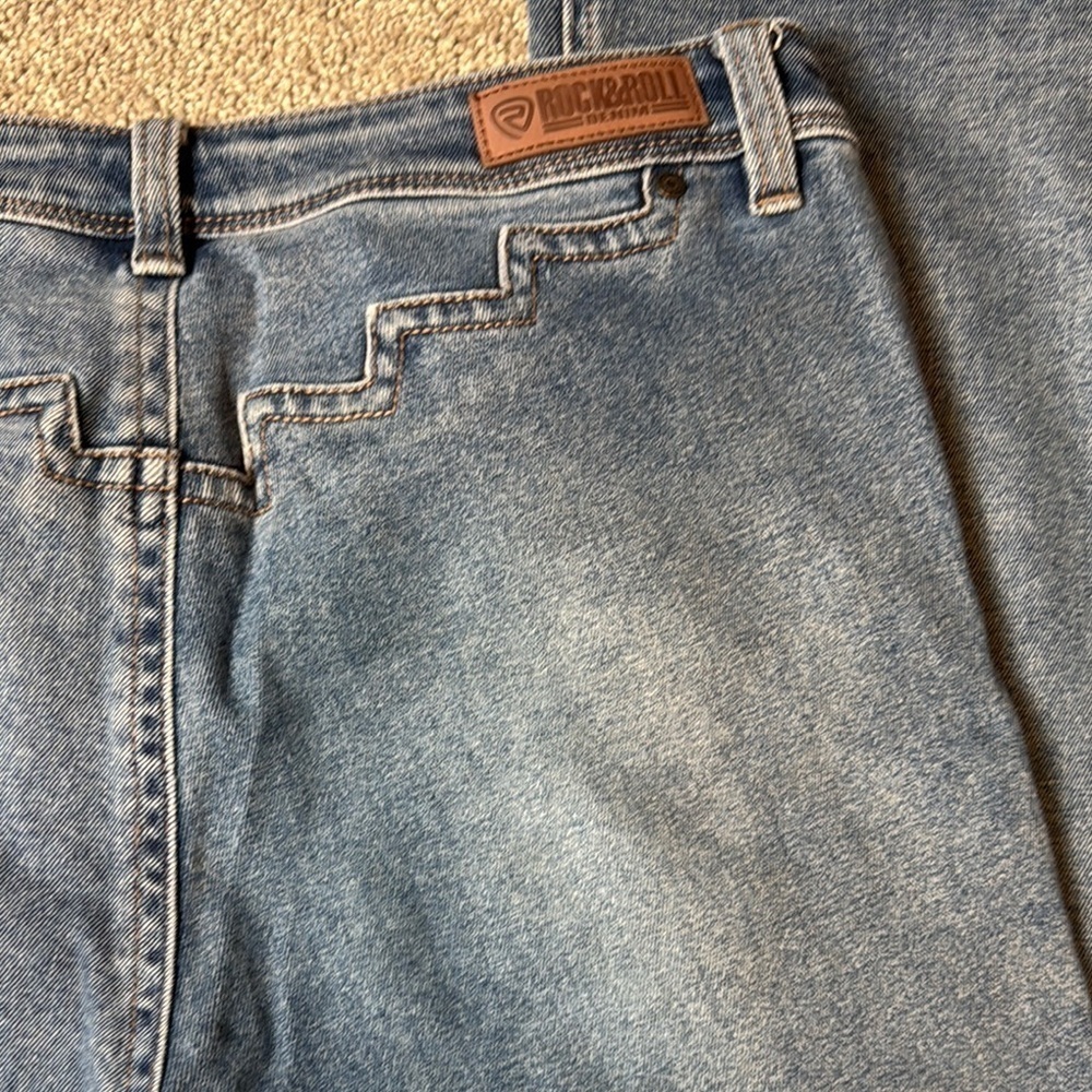 Rock and Roll Denim boot cut mid rise Jeans - Picture 5 of 15